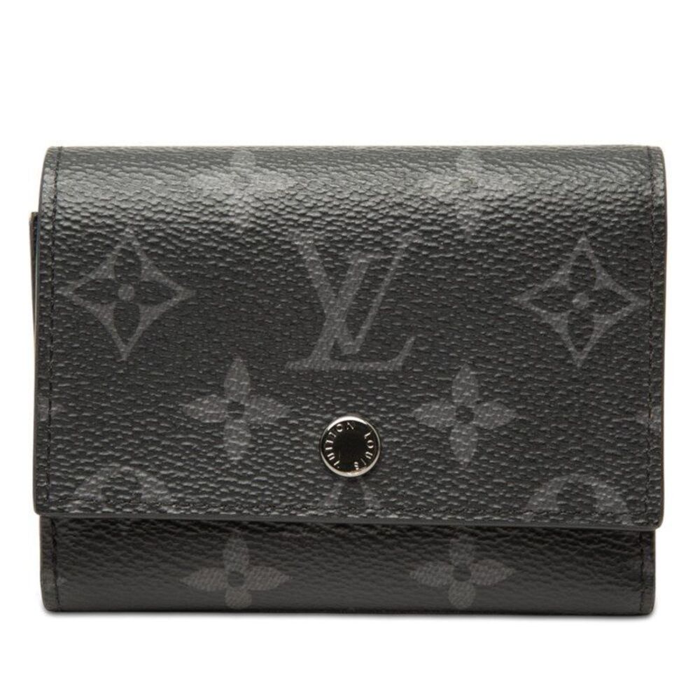 Louis Vuitton Victor Wallet Monogram Eclipse Trifold Wallet
